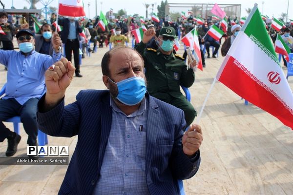 راهپیمایی 22 بهمن 99 در بوشهر