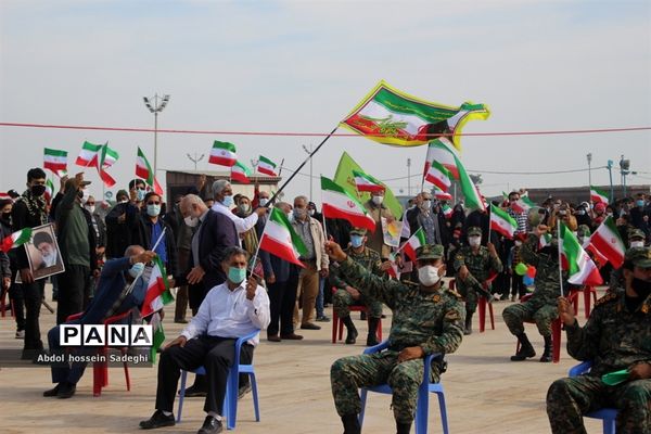 راهپیمایی 22 بهمن 99 در بوشهر