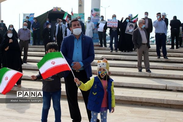 راهپیمایی 22 بهمن 99 در بوشهر