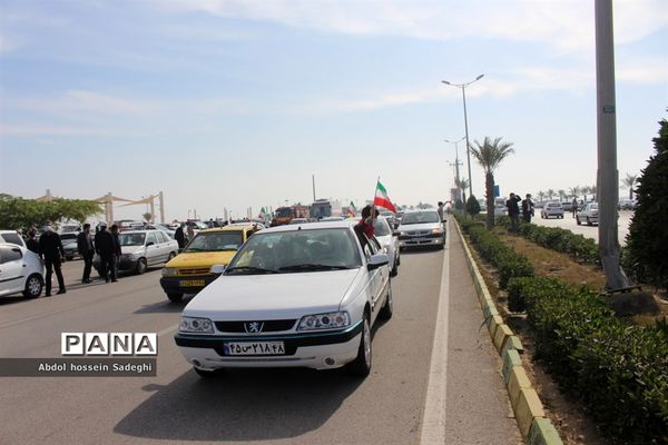 راهپیمایی 22 بهمن 99 در بوشهر