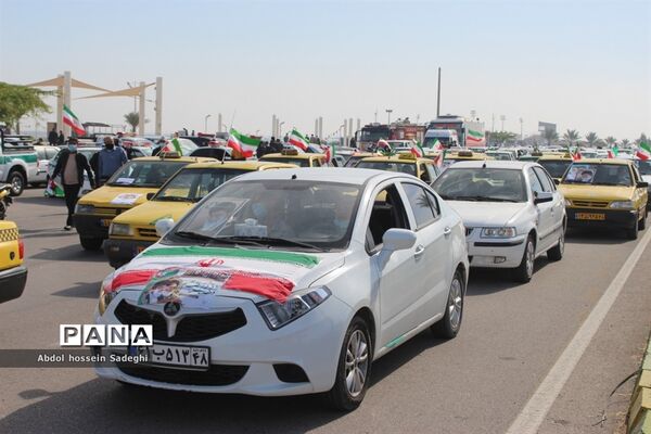 راهپیمایی 22 بهمن 99 در بوشهر