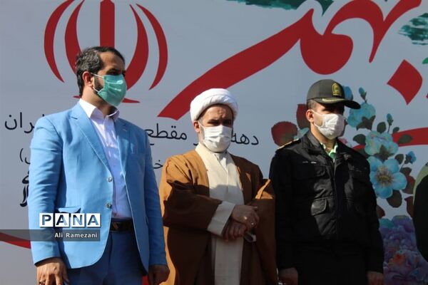 راهپیمایی خودرویی ۲۲ بهمن در قائمشهر