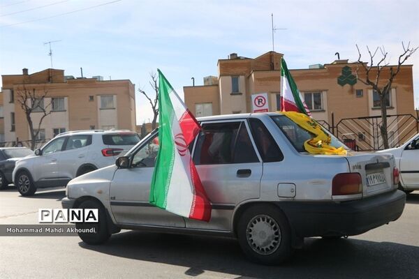 جلوه های باشکوه حضور مردم در راهپیمایی متفاوت پردیس‬
