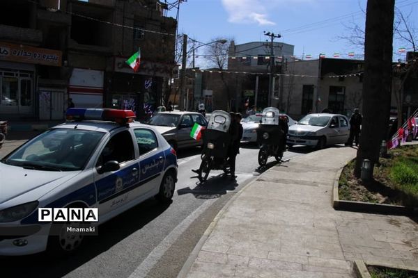 برگزاری راهپیمایی یوم الله 22 بهمن در آران و بیدگل