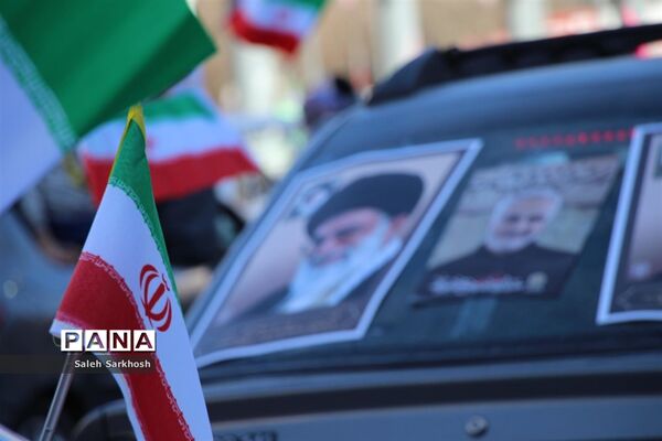 راهپیمایی 22 بهمن  در مشهد مقدس