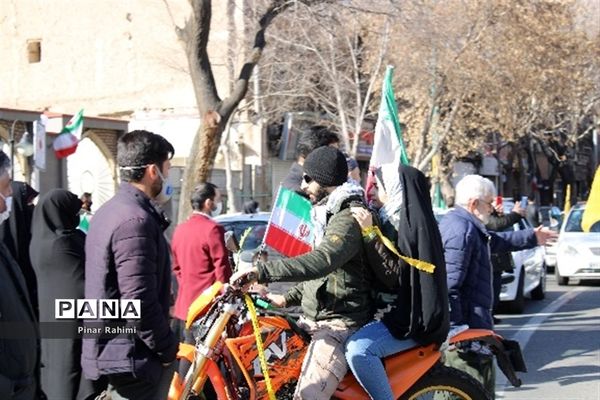 برگزاری رژه موتوری و خودرویی  در تبریز