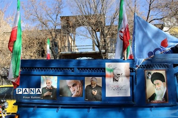 برگزاری رژه موتوری و خودرویی  در تبریز