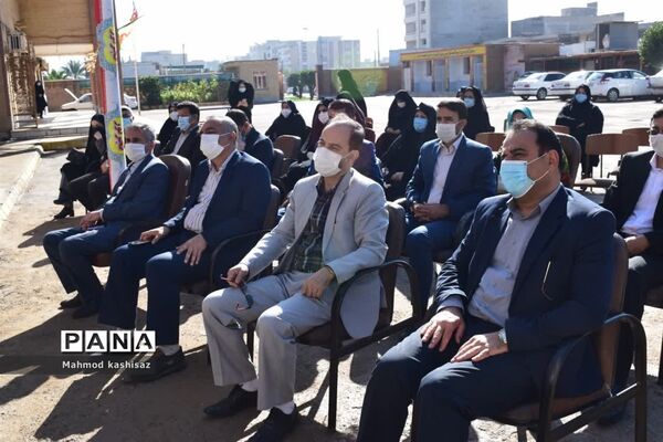 افتتاح سالن  نمازخانه و سالن مطالعه دبیرستان شاهد بنت الهدی صدر