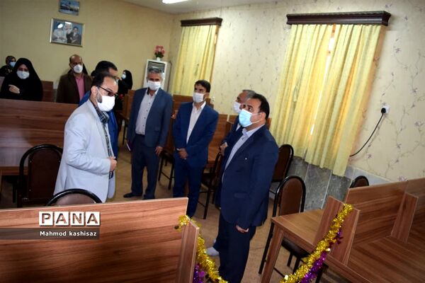 افتتاح سالن  نمازخانه و سالن مطالعه دبیرستان شاهد بنت الهدی صدر