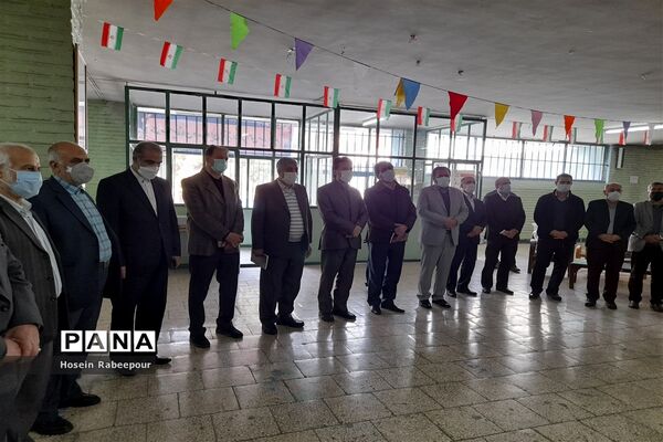 افتتاح مدارس ماندگار ایثار منطقه 16 تهران