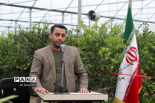افتتاح ۳۱ گلخانه روستای خرماکلای در قائم‌شهر