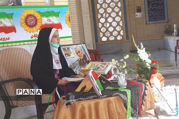 یادواره شهیدعبدالرحمن آدمی درگلزار شهدای ابرکوه