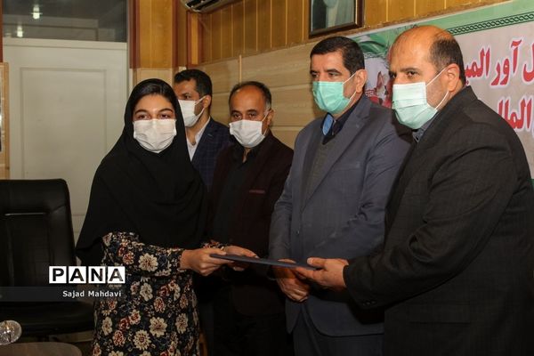 آیین تجلیل از مدال‌آوران المپیاد جهانی دانش‌آموزی