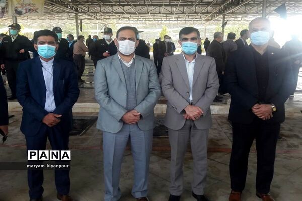 راهپیمایی خودرویی و موتوری ۲۲ بهمن و ادای احترام به شهدا در مسجدسلیمان
