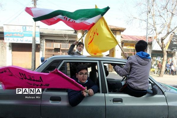 راهپیمایی ۲۲ بهمن در گلستان
