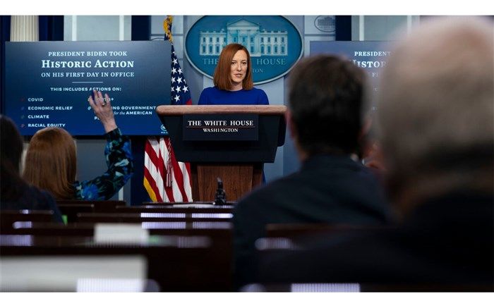 کم محلی بایدن و بی‌قراری صهیونیست‌ها؛ساکی:تماس می‌گیریم