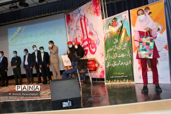 تجلیل از برترین های عرصه پرورشی شهرستان جم