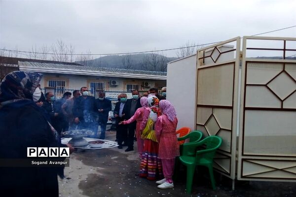 افتتاح دبستان سعادت در روستای قلعه‌پایان