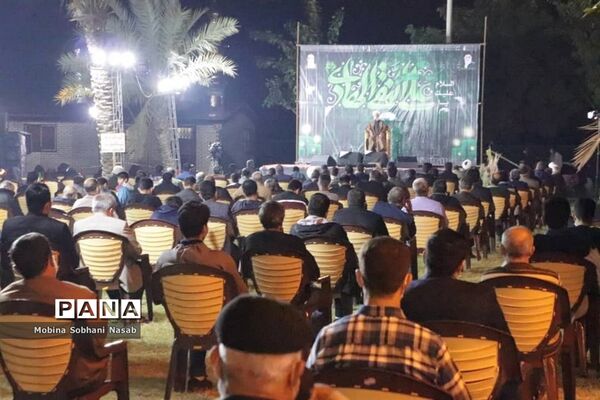 مراسم عزاداری شهادت امام هادی (ع) در بوشهر