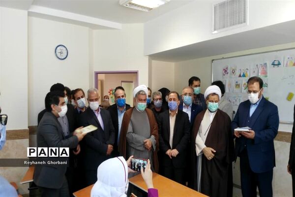 افتتاح مدرسه شهدای بانک رفاه کارگران در رباط‌کریم