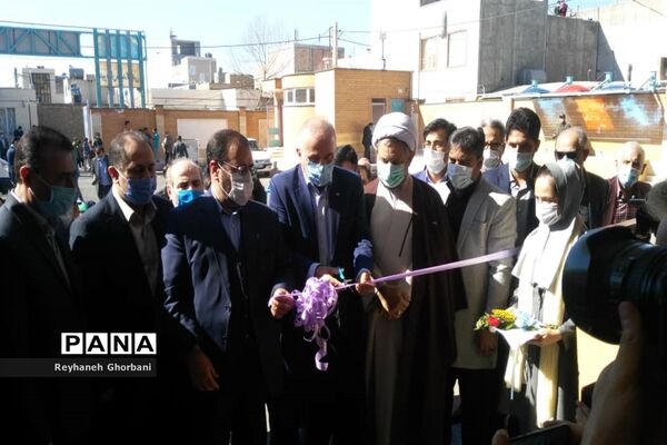 افتتاح مدرسه شهدای بانک رفاه کارگران در رباط‌کریم