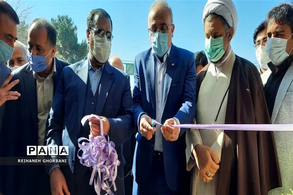افتتاح آموزشگاه شهدای بانک رفاه کارگران روستای منجیل آباد شهرستان رباط کریم
