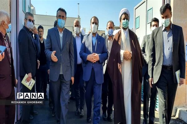 افتتاح آموزشگاه شهدای بانک رفاه کارگران روستای منجیل آباد شهرستان رباط کریم