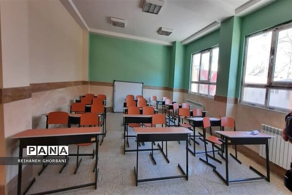 افتتاح آموزشگاه شهدای بانک رفاه کارگران روستای منجیل آباد شهرستان رباط کریم