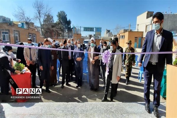 افتتاح آموزشگاه شهدای بانک رفاه کارگران روستای منجیل آباد شهرستان رباط کریم