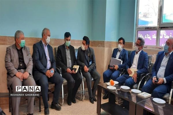 افتتاح آموزشگاه شهدای بانک رفاه کارگران روستای منجیل آباد شهرستان رباط کریم