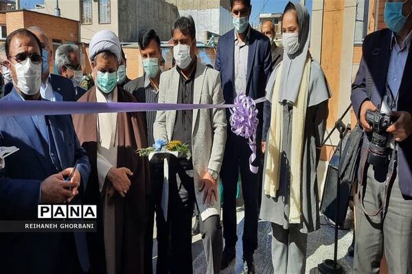 افتتاح آموزشگاه شهدای بانک رفاه کارگران روستای منجیل آباد شهرستان رباط کریم