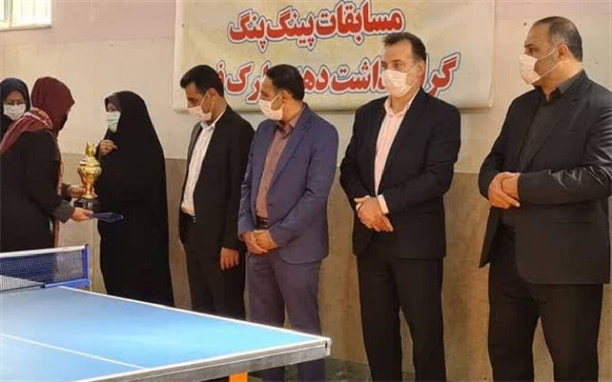 کسب  مقام سوم تیمی آموزش و پرورش ناحیه دو شهرری در مسابقات تنیس  روی میز بانوان