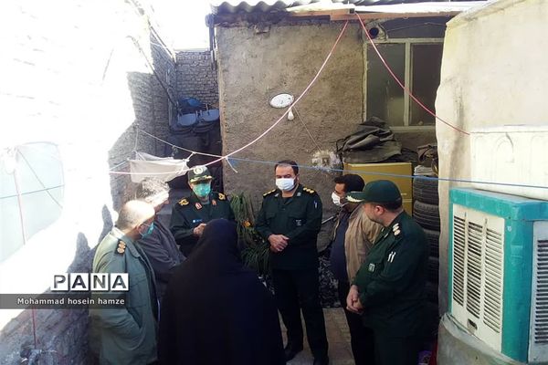 دیدار جانشین فرمانده‌کل سپاه پاسداران با خانواده شهدا در شهرری