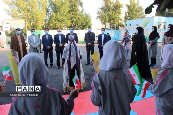 افتتاح کلاس درس تربیت بدنی در سازه مدرسه دبستان دخترانه شهید فولادی 1 بوشهر