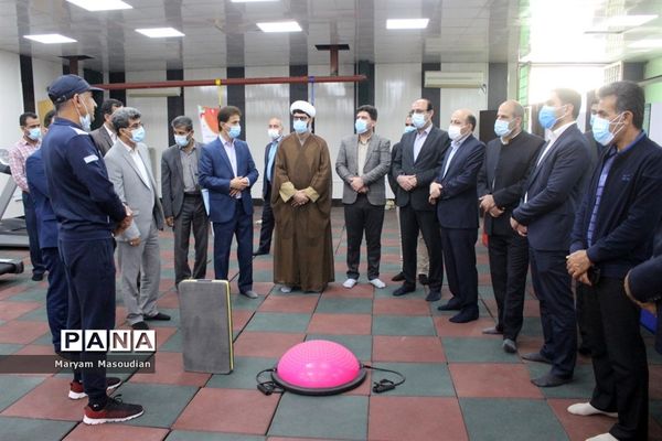 افتتاح سالن‌های بدنسازی، کانون حرکات اصلاحی و تندرستی در مجموعه ورزشی آزادگان  بوشهر