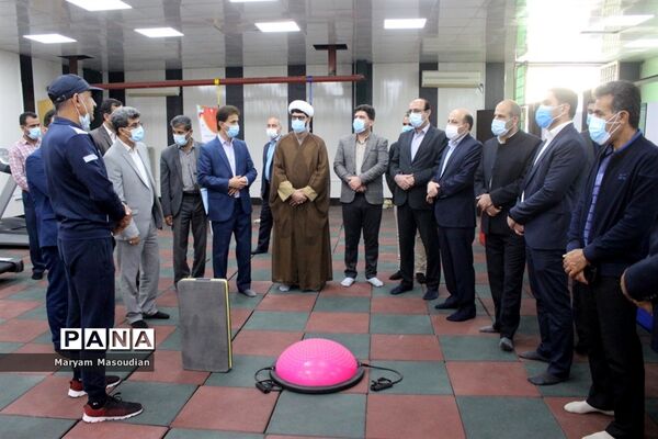 افتتاح سالن‌های بدنسازی، کانون حرکات اصلاحی و تندرستی در مجموعه ورزشی آزادگان  بوشهر