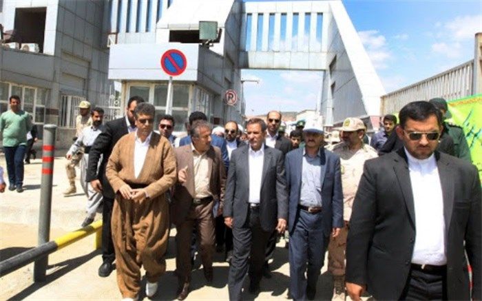 جهانگیری  منطقه ویژه اقتصادی بانه را افتتاح کرد