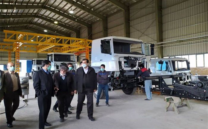 کامیون‌های تولیدی مشگین‌شهر ناوگان حمل و نقل کشور را تقویت می‌کند