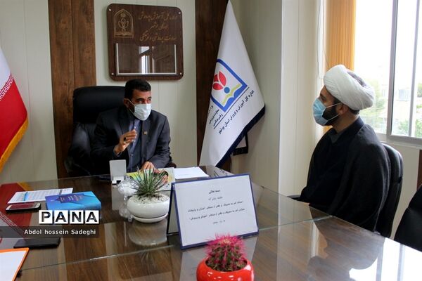 جلسه مشترک امر به معروف و نهی از منکر استان و پایگاه مجازی  استان بوشهر