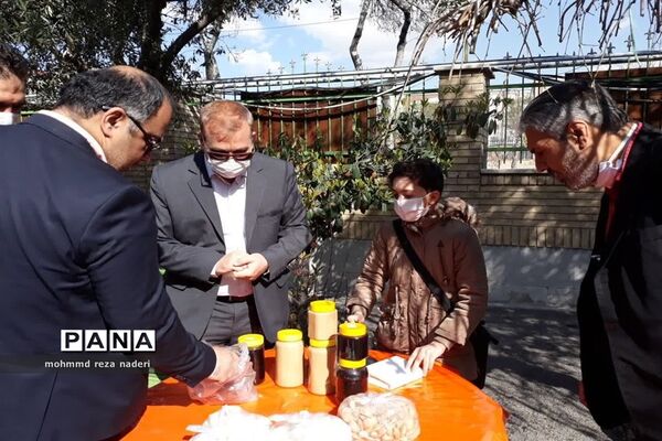 نمایشگاه دستاوردهای کانون شهید رجائی ناحیه دو شهر ری