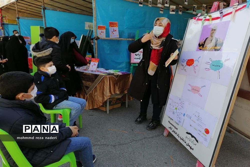 نمایشگاه دستاوردهای کانون شهید رجائی ناحیه دو شهر ری