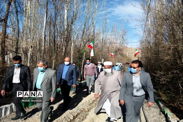 افتتاح استخر اردوگاه پیشتازان انقلاب شهرستان مرزی درمیان با حضور معاون وزیرآموزش و پرورش