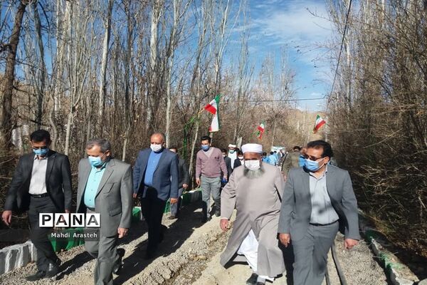 افتتاح استخر اردوگاه پیشتازان انقلاب شهرستان مرزی درمیان با حضور معاون وزیرآموزش و پرورش