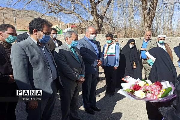 افتتاح استخر اردوگاه پیشتازان انقلاب شهرستان مرزی درمیان با حضور معاون وزیرآموزش و پرورش