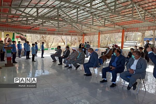 افتتاح استخر اردوگاه پیشتازان انقلاب شهرستان مرزی درمیان با حضور معاون وزیرآموزش و پرورش