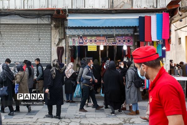 خرید کرونا از بازار شب عید