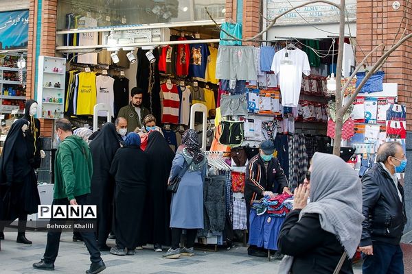 خرید کرونا از بازار شب عید