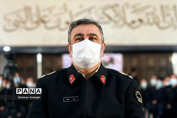مراسم افتتاحیه طرح های عمرانی فرماندهی انتظامی تهران بزرگ