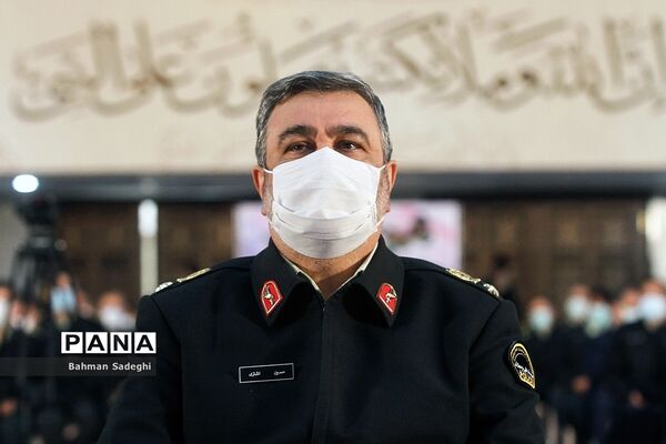 مراسم افتتاحیه طرح های عمرانی فرماندهی انتظامی تهران بزرگ