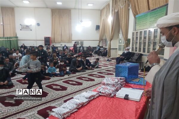 تقدیر ویژه از مقام ممتاز جشنواره نوغلامان حسینی در روستای رزق آباد کاشمر